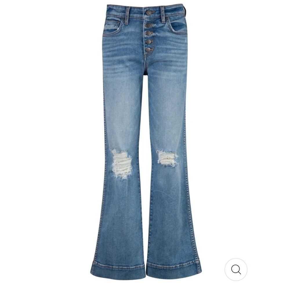 KUT FROM THE KLOTH Ana Ankle Flare Jean - Picture 1 of 4